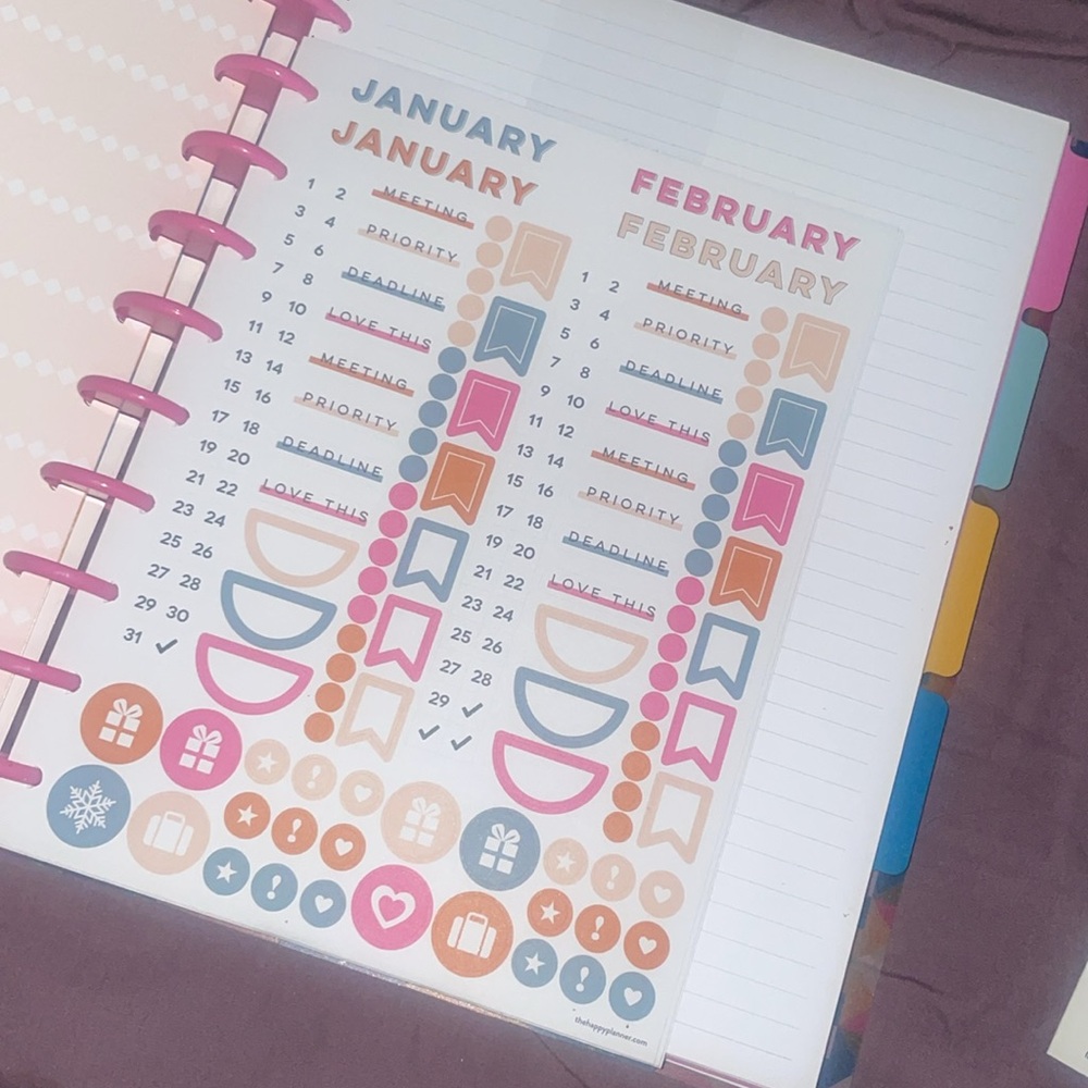 Happy planner - Picture 7 of 13